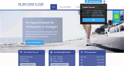 Desktop Screenshot of dr-steeb.de