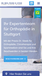 Mobile Screenshot of dr-steeb.de